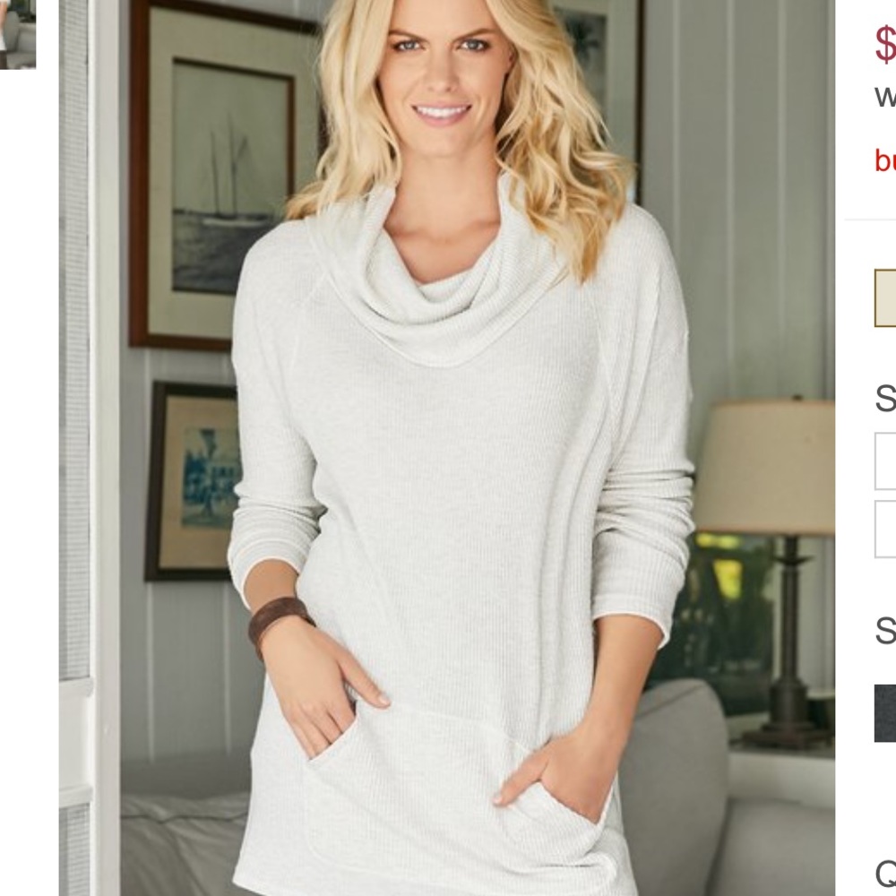 Soft surroundings easy everyday tunic XL